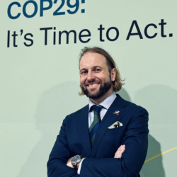Maciej M. Sokołowski at COP29 in Baku